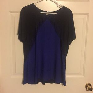 Worthington Dressy Blouse/Shirt xl stretchy